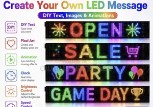 Led Text Moving Light Programmable