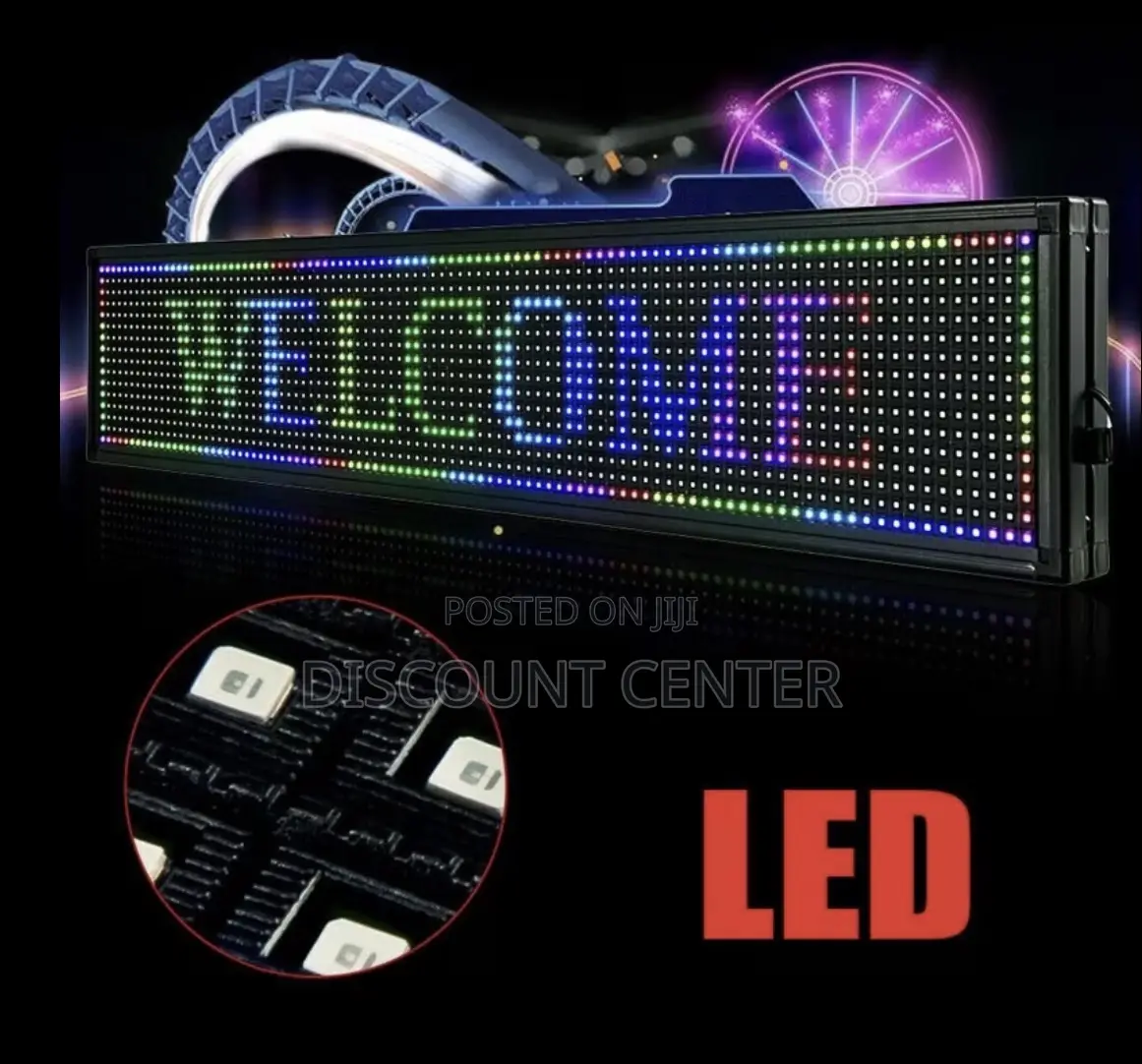 Led Text Moving Light Programmable