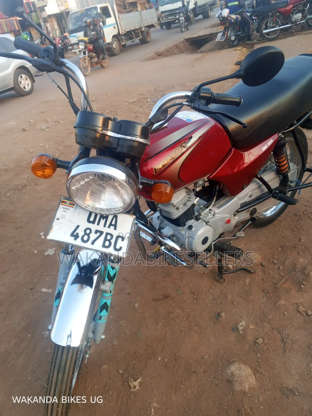 Bajaj Boxer 100 2025 Red
