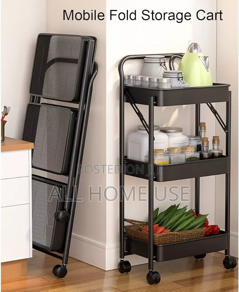 Mobile Fold Storage Cart