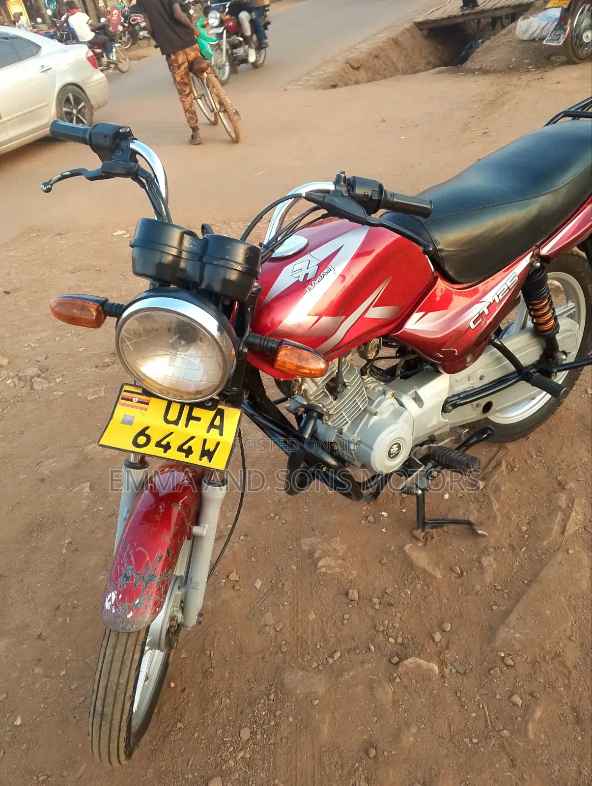 Bajaj CT 110X 2022 Red