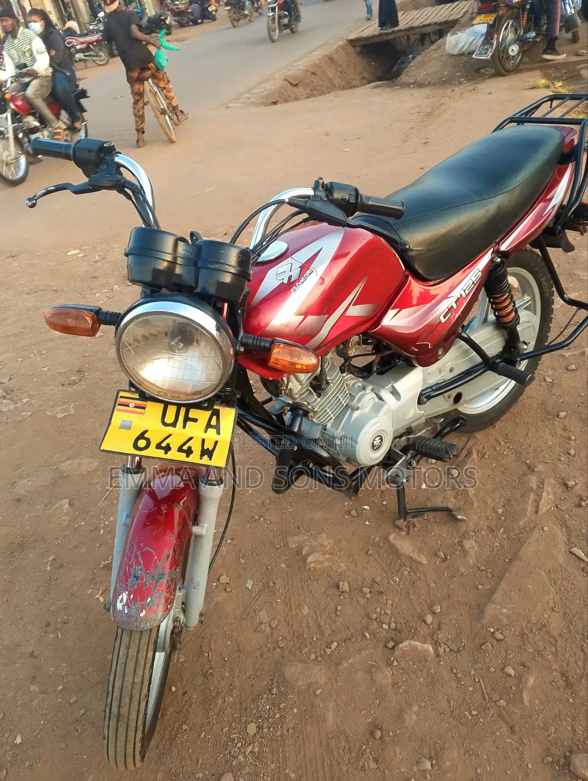 Bajaj CT 110X 2022 Red