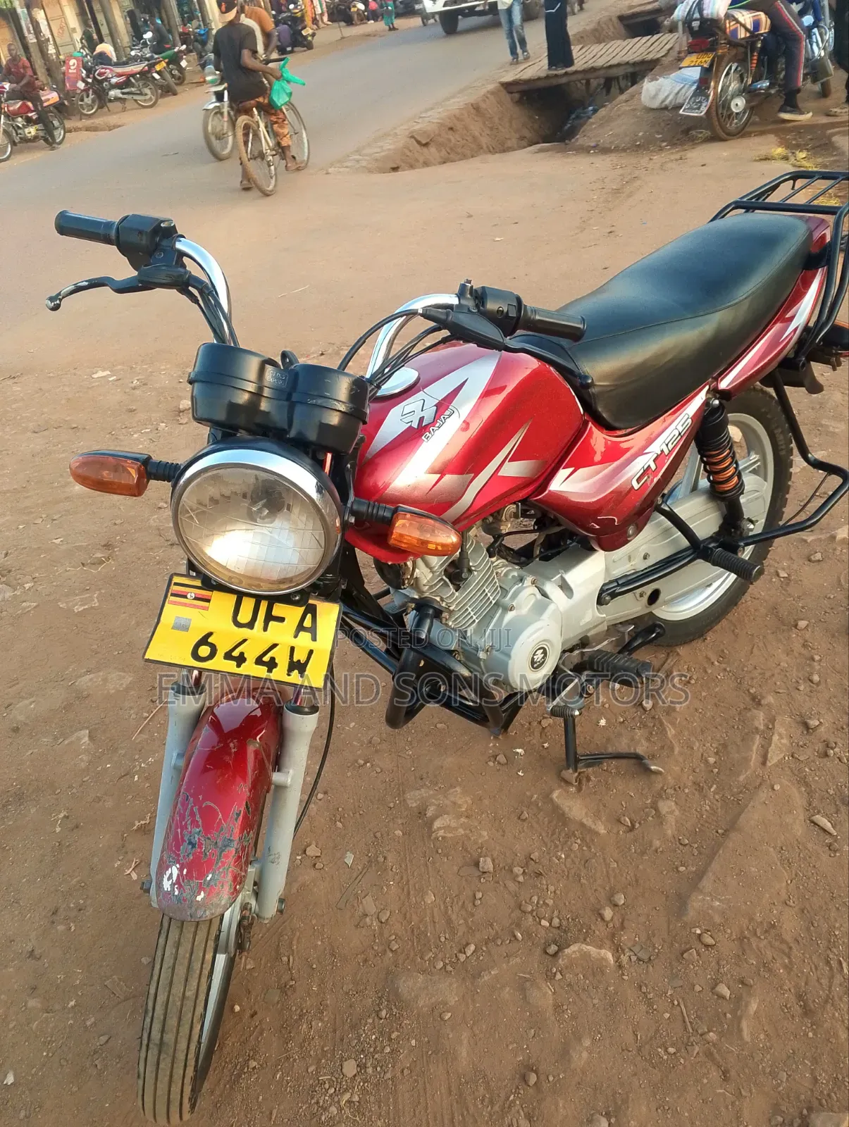Bajaj CT 110X 2022 Red