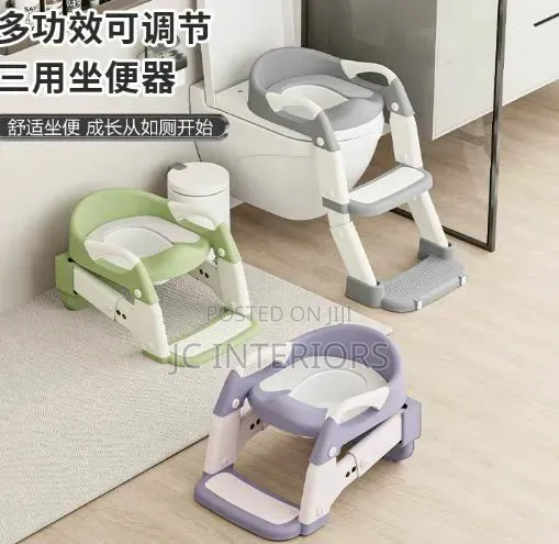 3 in 1 Adjustable Baby Potty Training Seat With Ladder