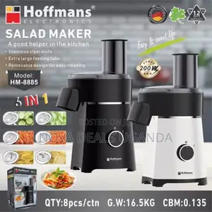 Hoffmans 6-in-1 Salad Maker Vegetable Cutter Machine-Hm 8885