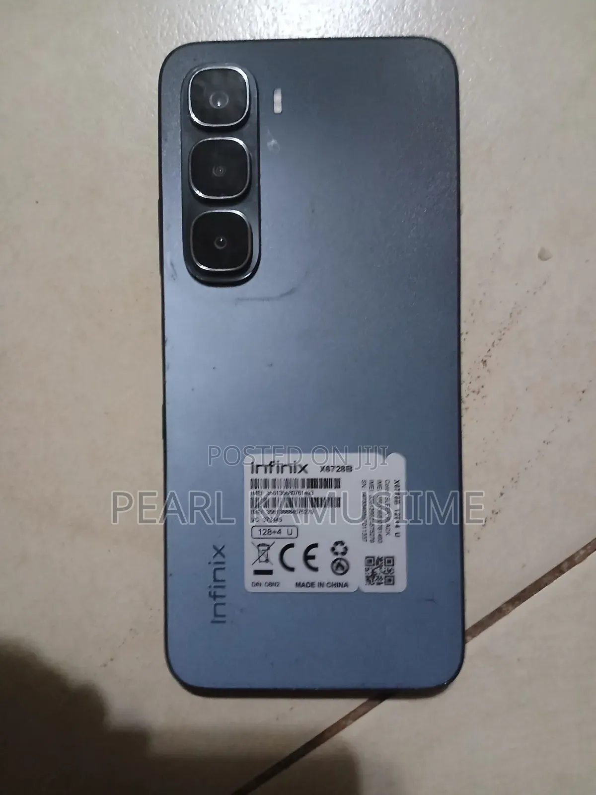 Infinix Hot 60i 128 GB Black