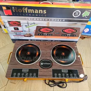 Hoffmans Hm-9099 Double Infrared Cooker 5000w Touch Electric Cooker