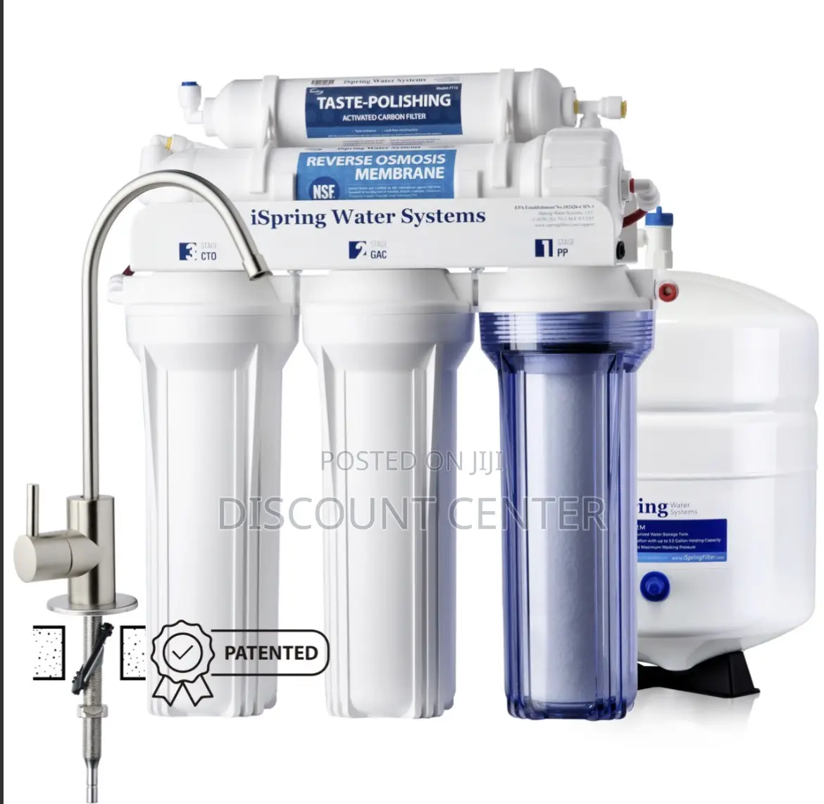 Advanced Three Water Filter Purification System