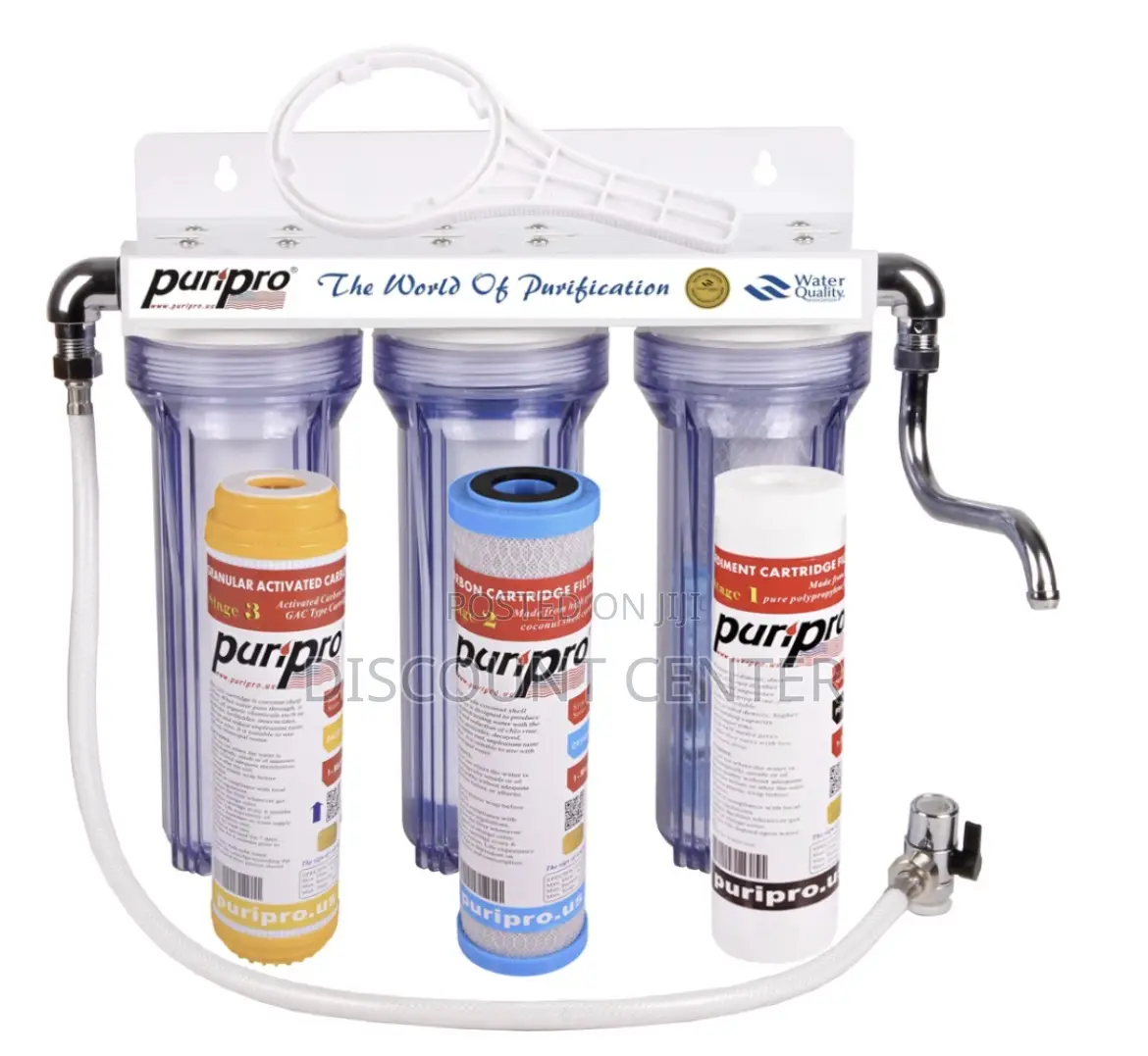 Advanced Three Water Filter Purification System