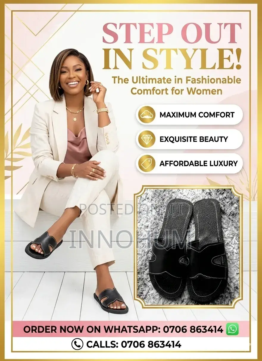 Women's Premium Leather Comfort Sandals