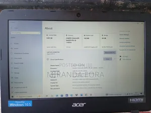 Laptop Acer Aspire 1 A114-31 4GB Intel Celeron SSD 60GB