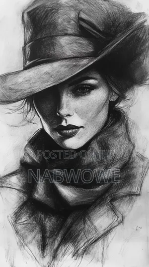 Charcoal Art Pieces