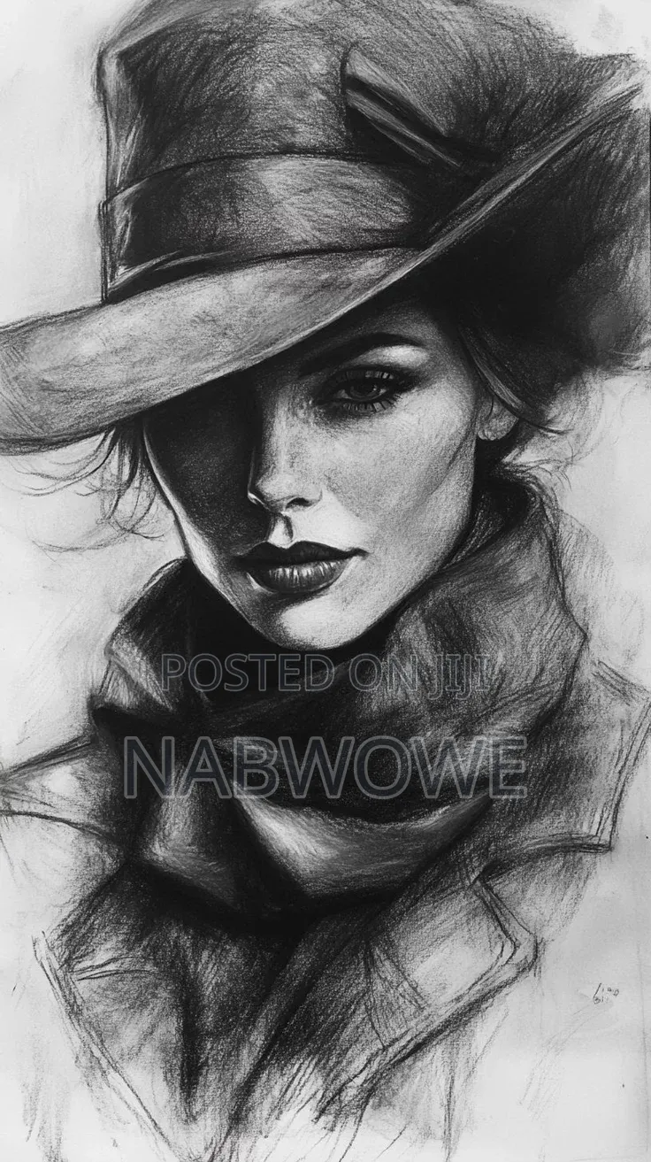 Charcoal Art Pieces