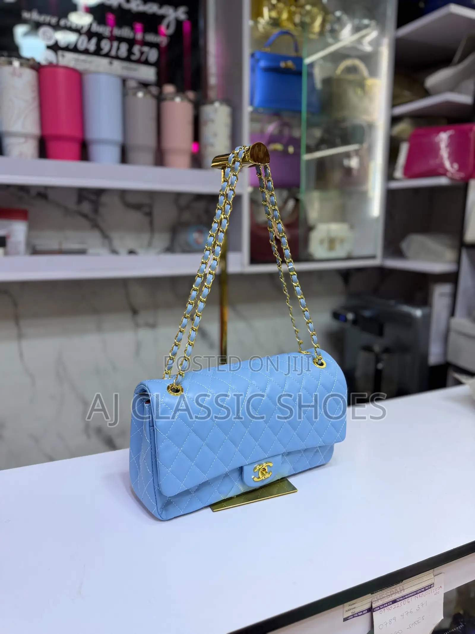 Chanel Sky Blue Bag