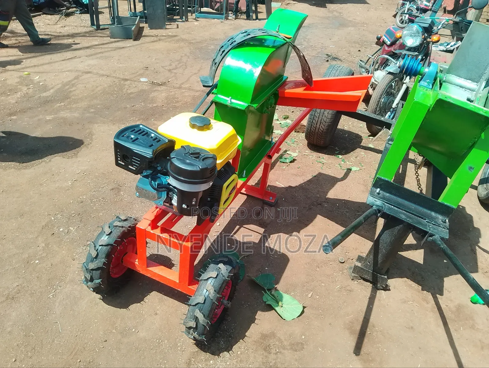Silage Machine, Silage and Broken