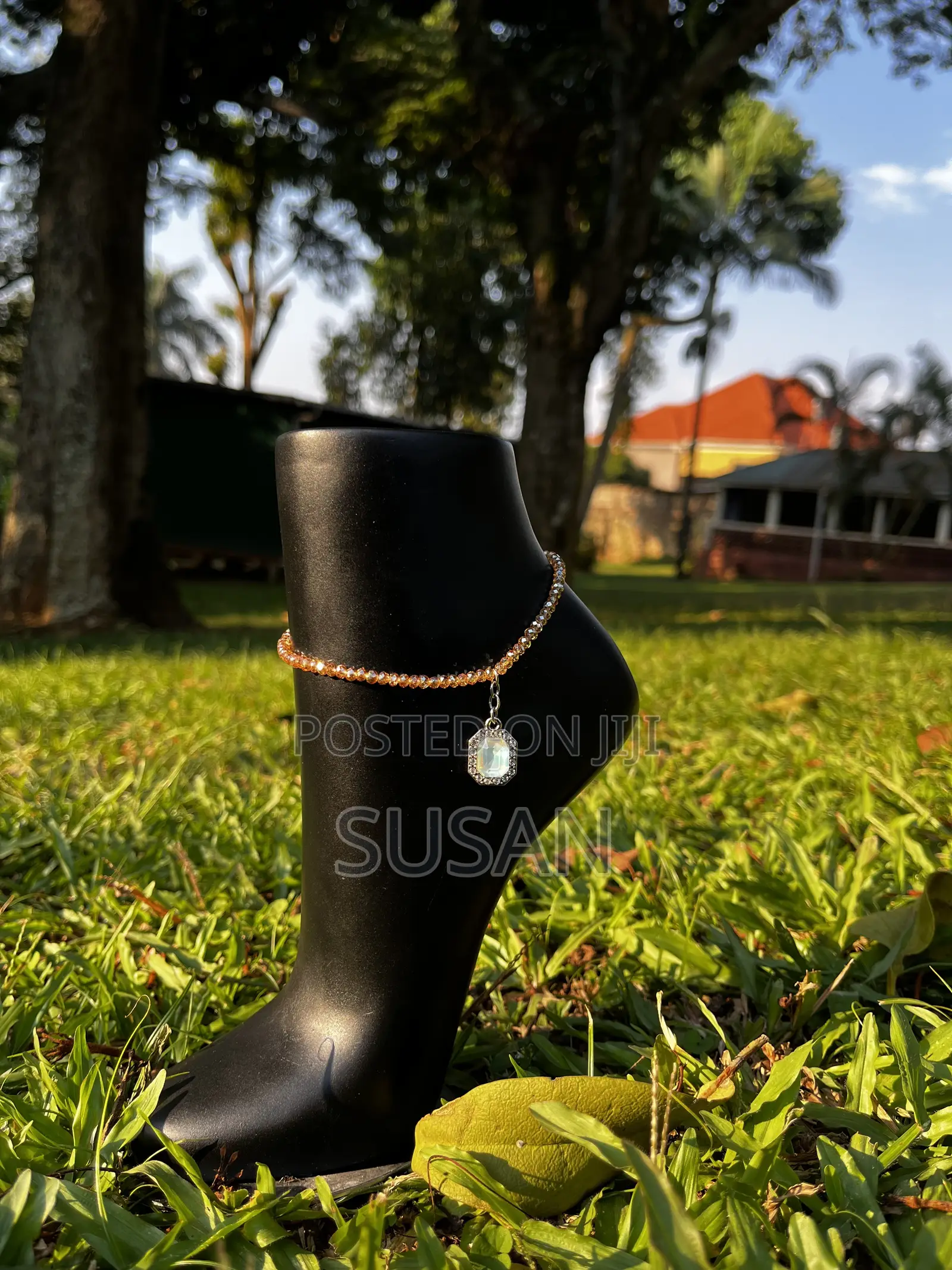 Crystal And Anklet