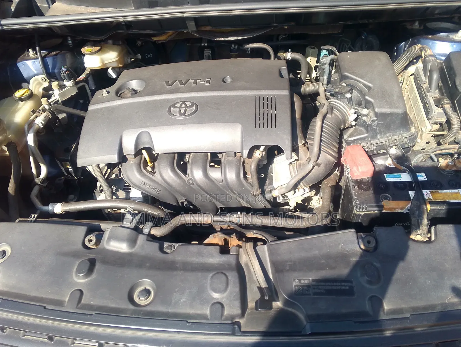 Toyota Corolla Rumion 2012 Black