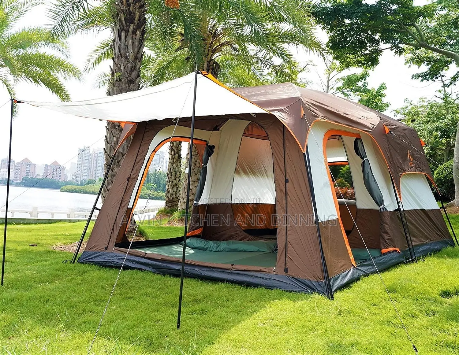 Family Camping Tent for 12 People