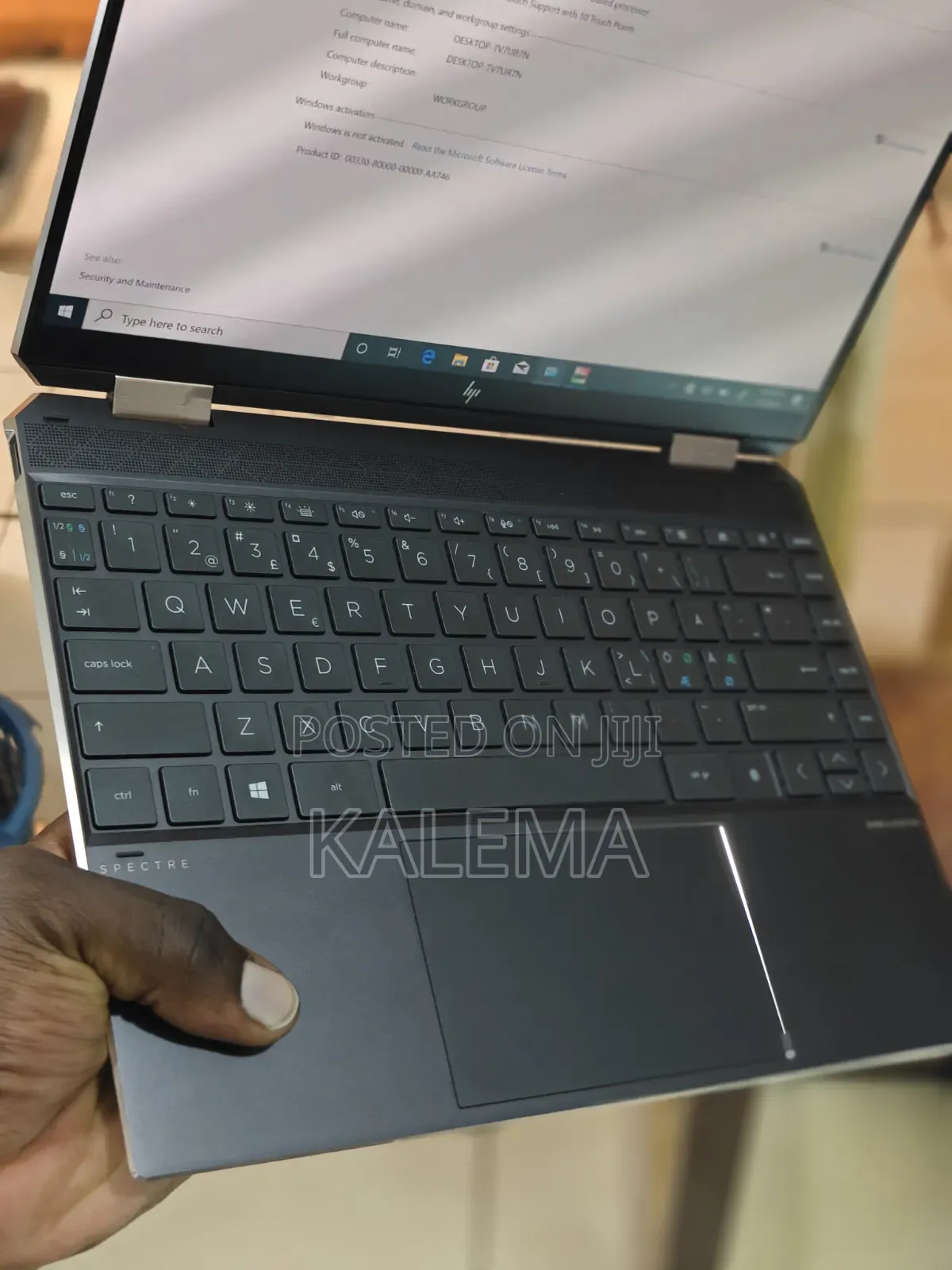 Laptop HP Spectre X360 13 16GB Intel Core i7 SSD 512GB