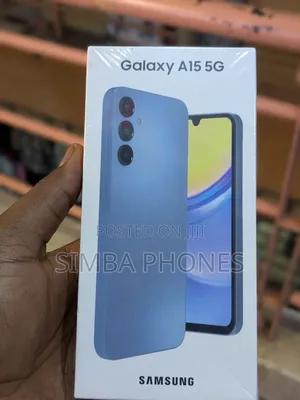 New Samsung Galaxy A15 5G 256 GB Black