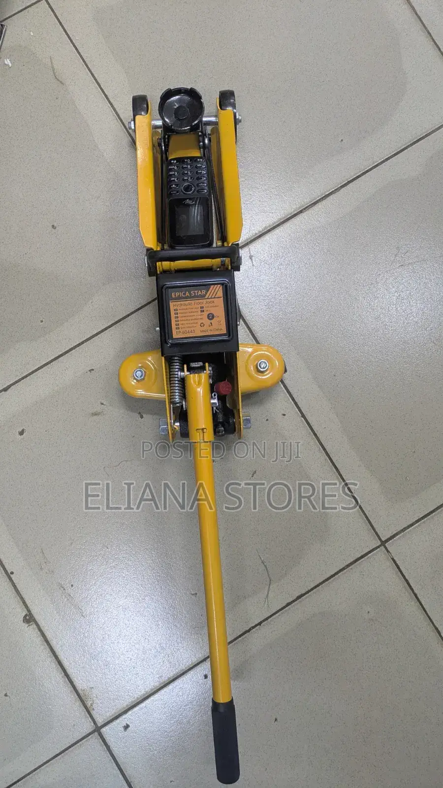 Epica Star 2t Hydraulic Floor Jack Pack