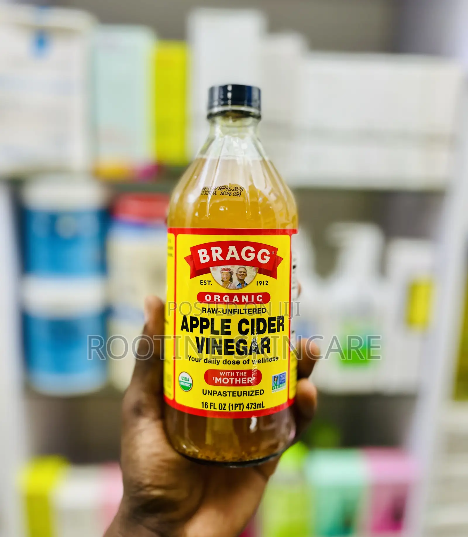 Bragg Raw Unfiltered Apple Cider Vinegar With the Mother 473mls