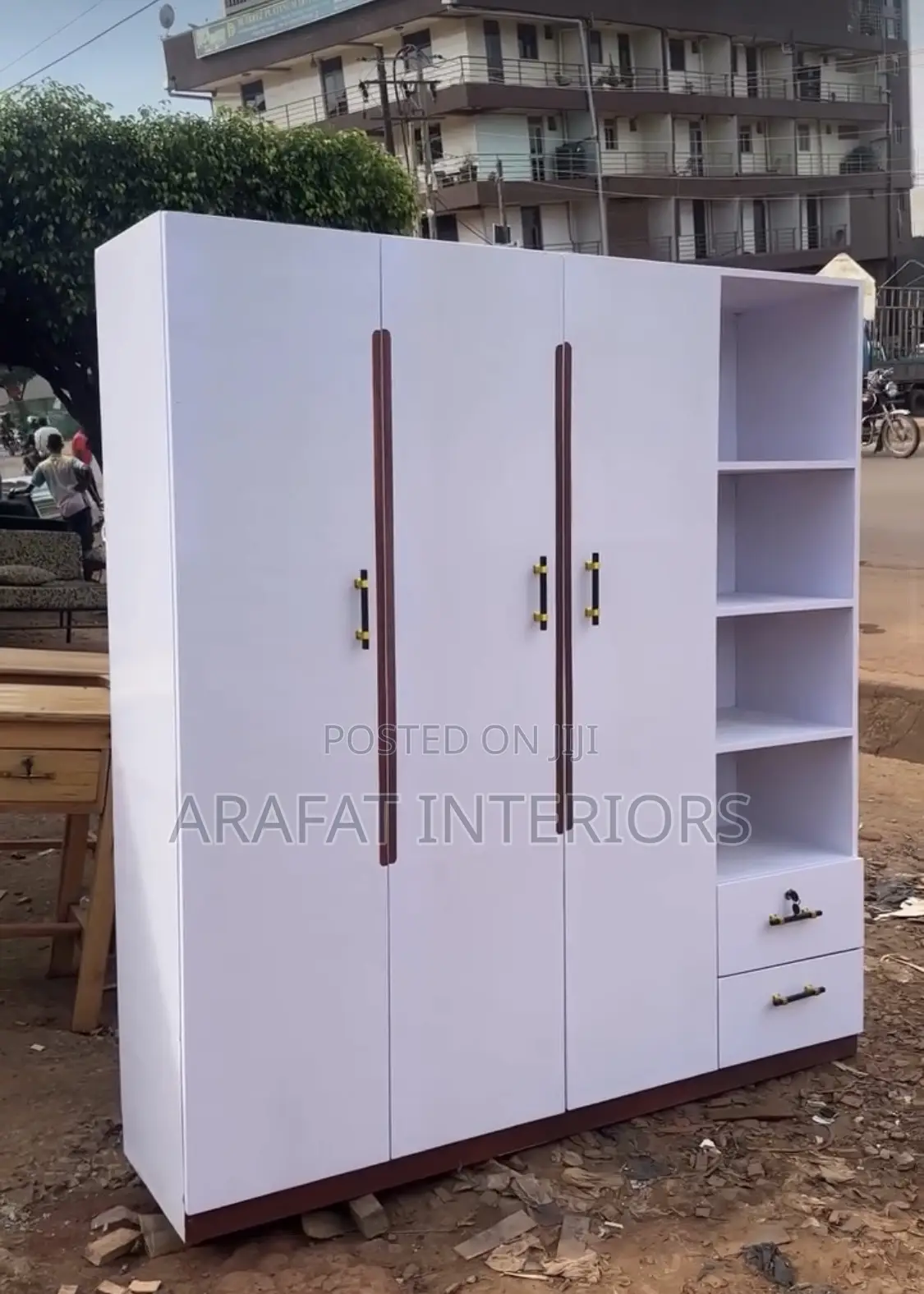 Wardrobe Just Dropped Clean White Finish With Plenty of Storage