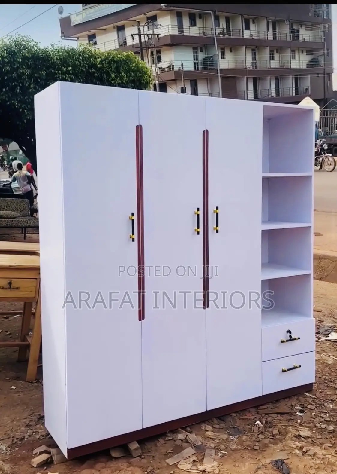 Wardrobe Just Dropped Clean White Finish With Plenty of Storage