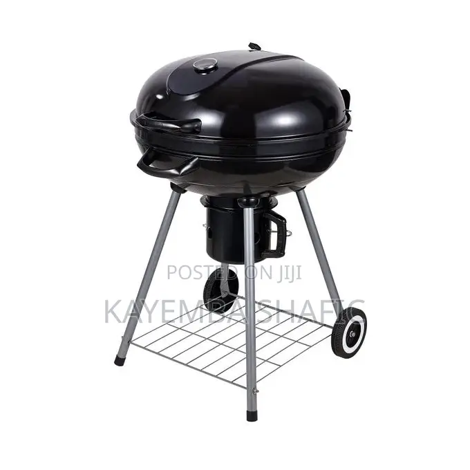 Danny Home Portable Kettle Charcoal Barbecue Grill With Wheels