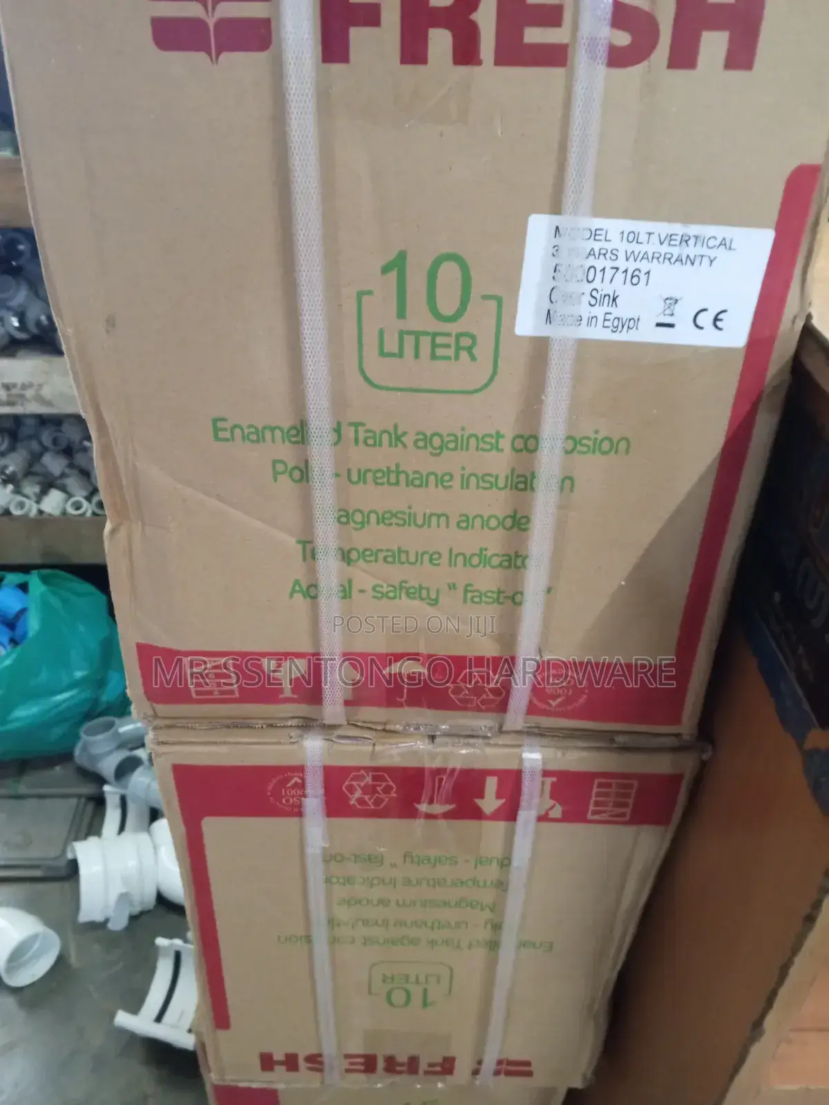 Water Heater Fresh 10 LRTS Egypt Good Quality ( All Types)