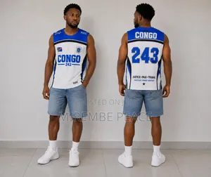 Sleeveless Athletic Jerseys Congo
