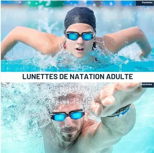 Uv Swimming Goggles Black