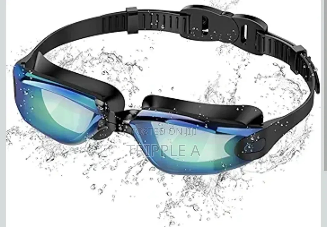 Uv Swimming Goggles Black