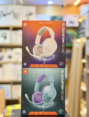 JBL Quantum 100m2 Wired Over-Ear Gaming Headphones With Detachable Mic