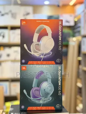 JBL Quantum 100m2 Wired Over-Ear Gaming Headphones With Detachable Mic