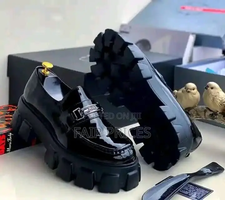 Prada Bigsole Loafers Black