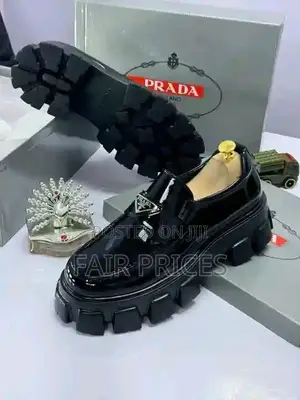 Prada Bigsole Loafers Black