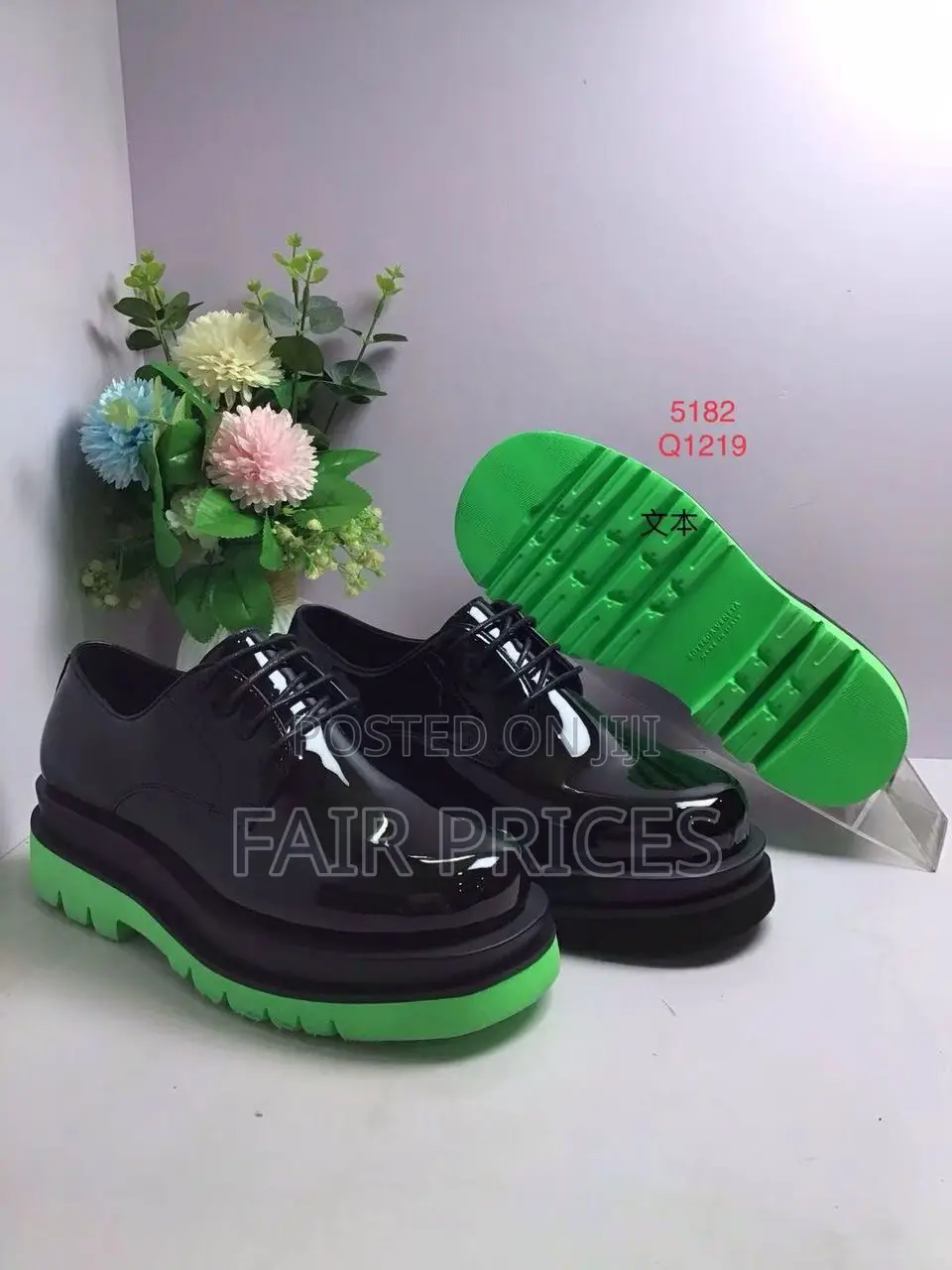 Bottenga Big Green Sole Shoes