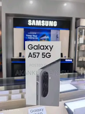 New Samsung Galaxy A57 256 GB Silver