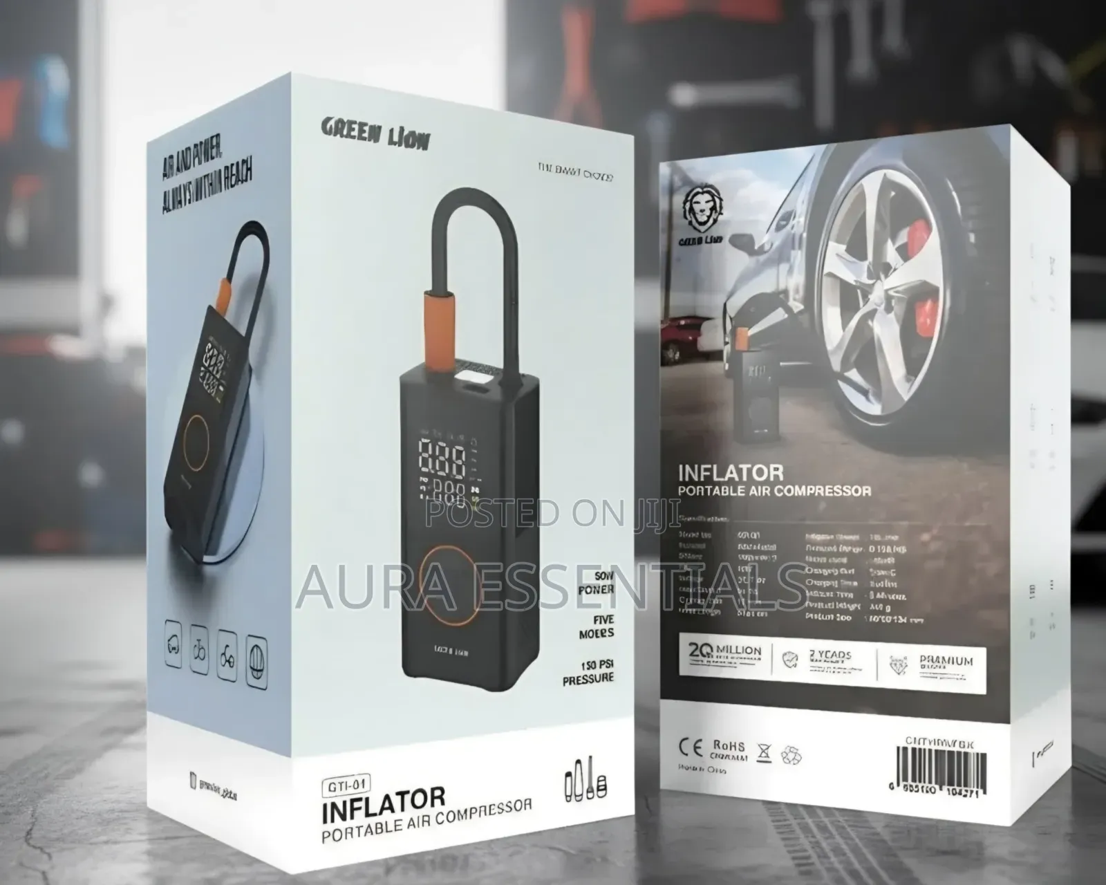 Green Lion Gti-01 Portable Air Compressor