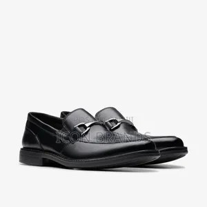 Clarks Men Laureate Stepii Leather Formal Horsebit Loafers