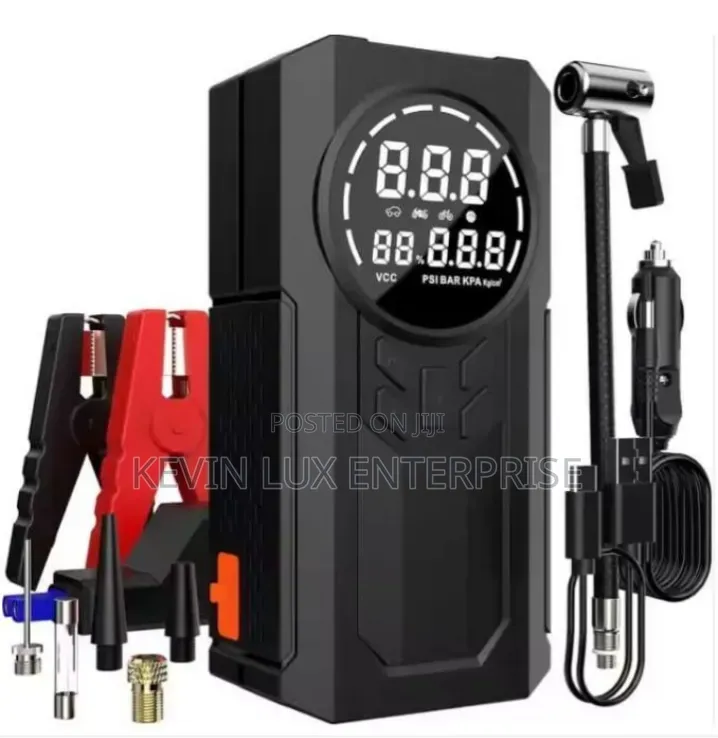 Car Tyre Inflator and Jump Starter