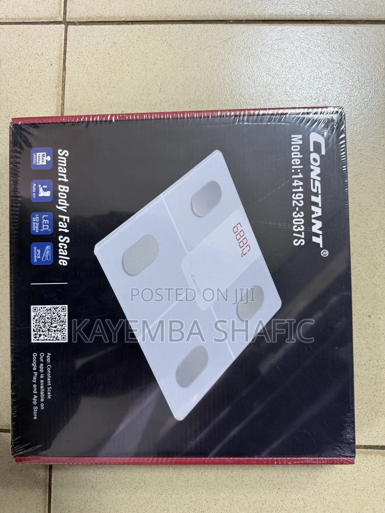 Constant Smart Body Fat Scale (Model: 14192-3037s)