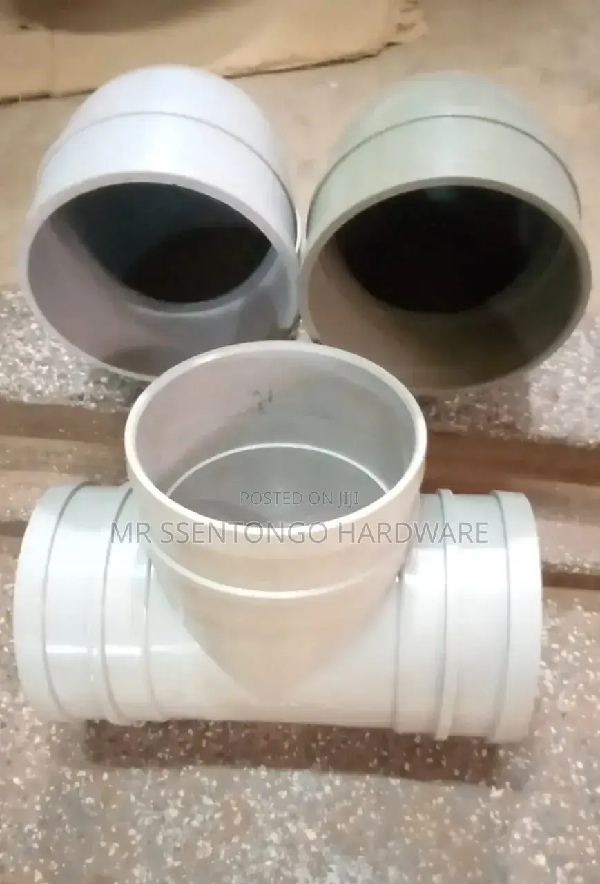 PVC Fittings 6 Inch Bend,Tee, Bend 45 Gentex/ Good Quality(All Sizes)