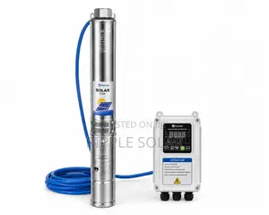40m Head Solar Deep Well Pump 400w 4000l/H Irrigation Water Pump 24v