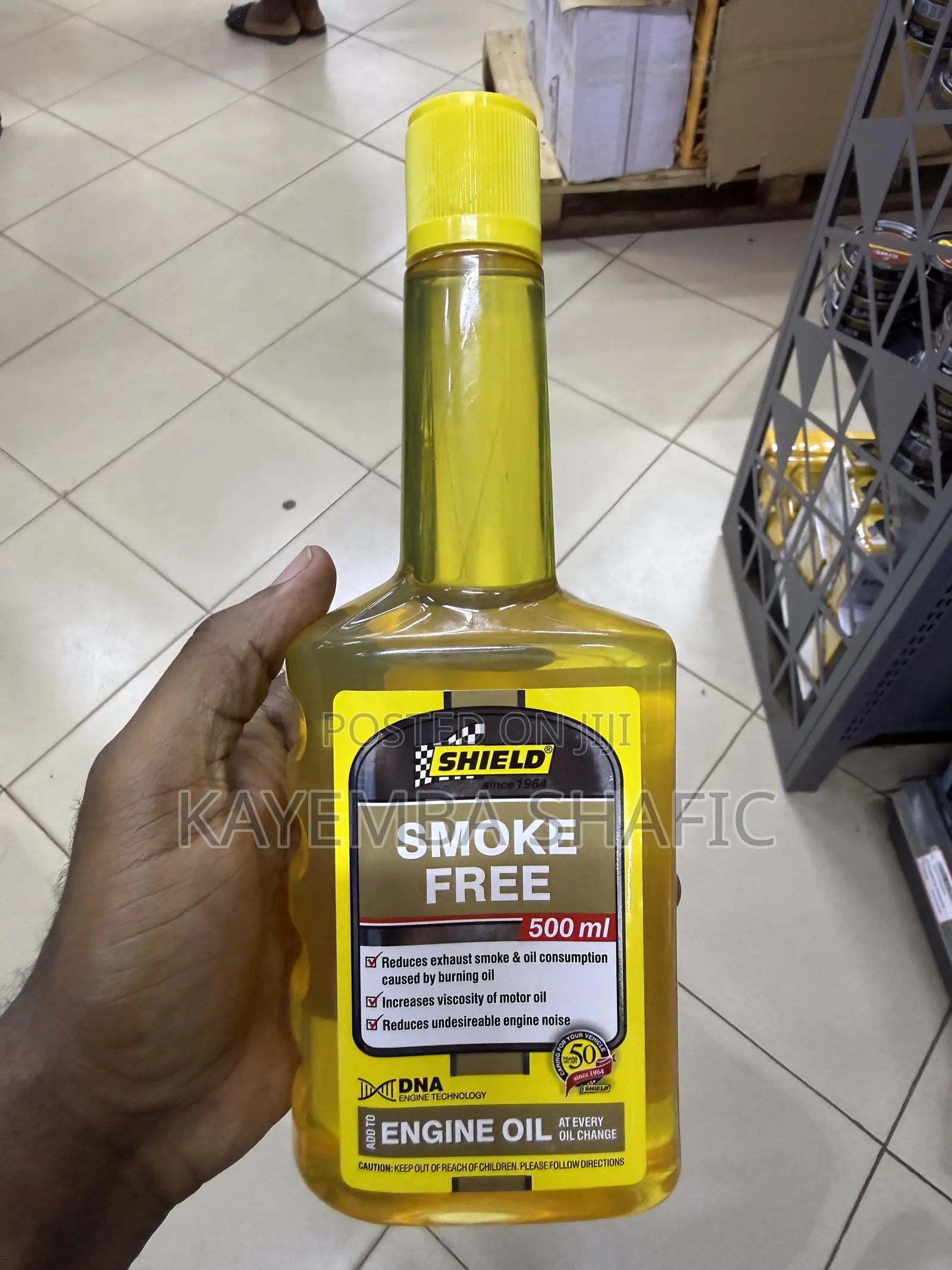Shield Smoke Free Engine Oil Additive (500ml)