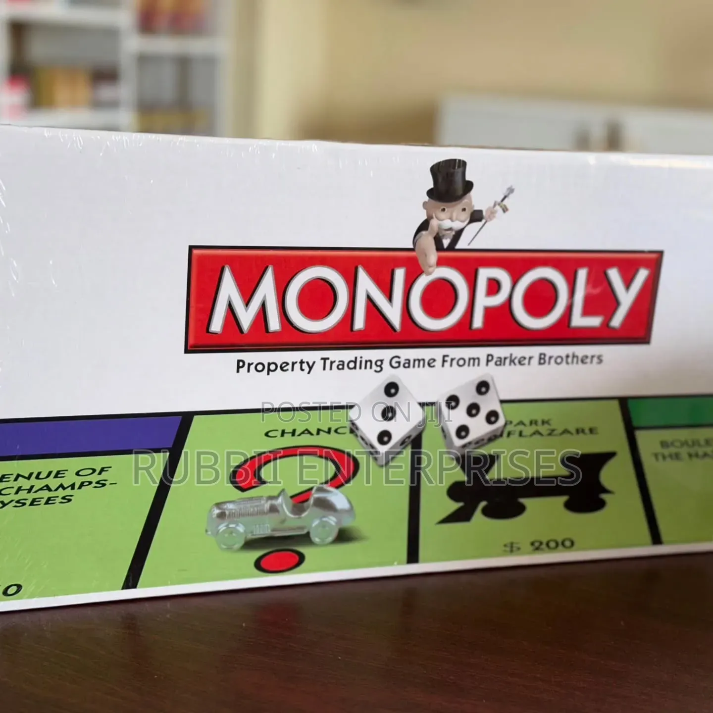 Monopoly Board Game Box.