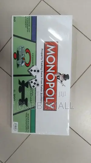 Monopoly Board Game Box.