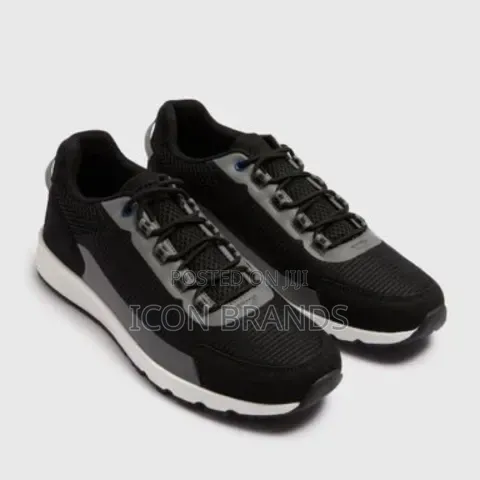 Matalan Black Mesh Fashion Traniers