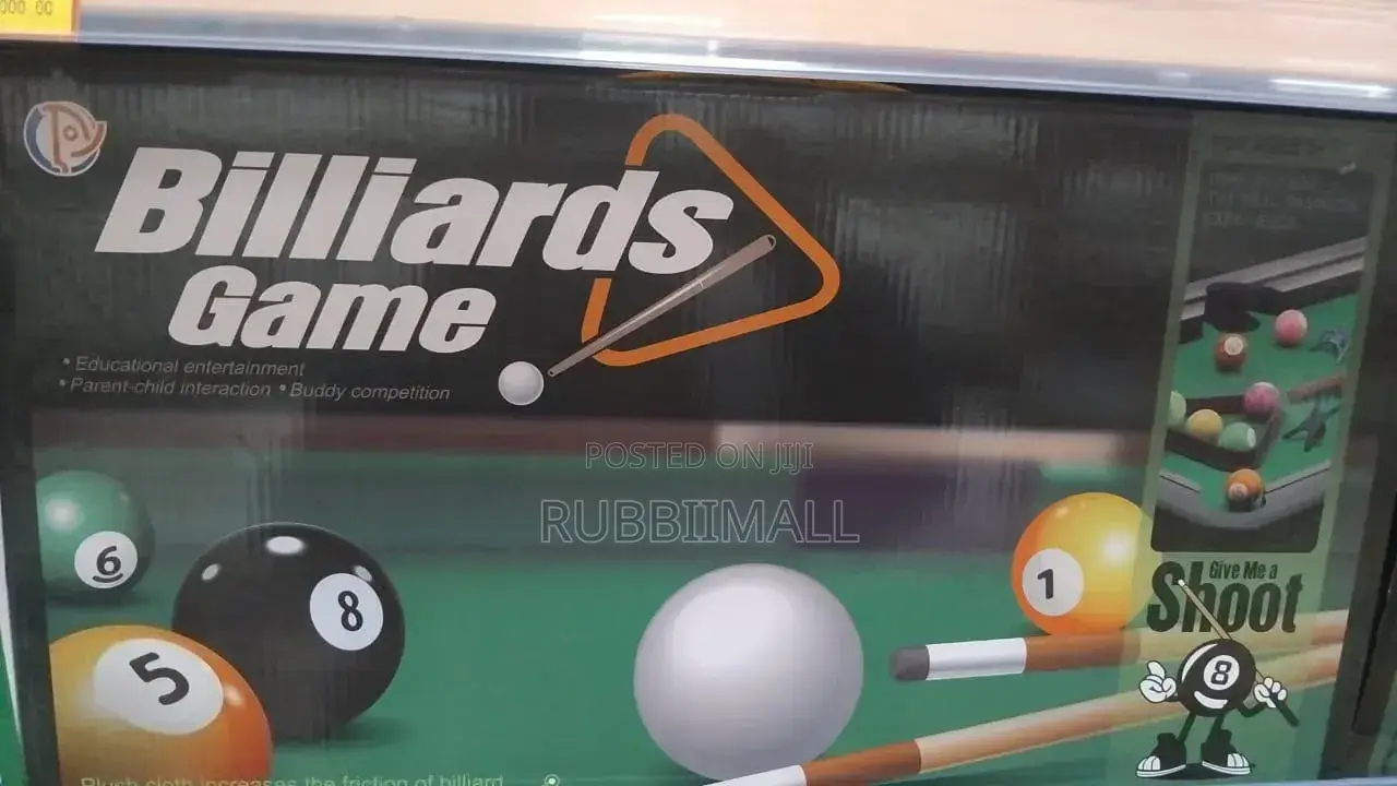 Tabletop Billiards Action Game